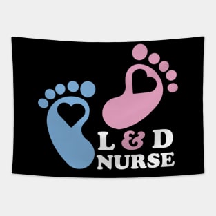 Cute Labor and Delivery Nurse Tapestry