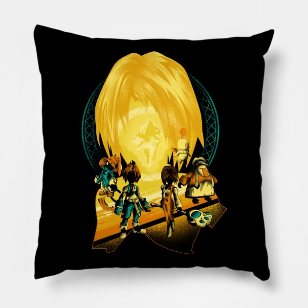 Zidane of FFIX Pillow by plonkbeast