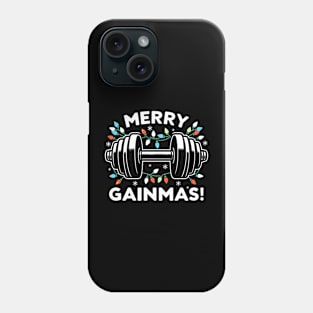 Gym Gifts Men Women Workout Fitness Ugly Christmas Gym Phone Case