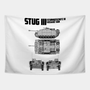 STUG III Tapestry