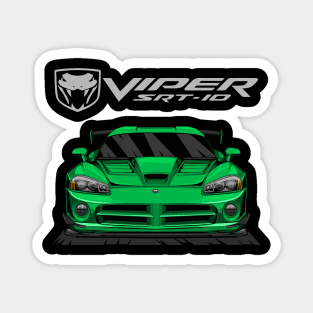 DODGE VIPER SRT 10 (GREEN) Magnet