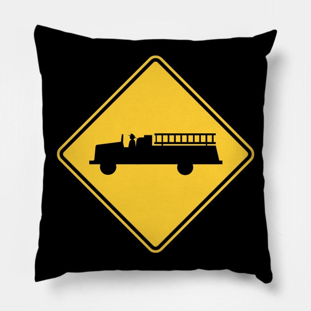 Fire Station Pillow by GloopTrekker