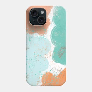 Feed your soul | Abstract Brushstroke Pattern Phone Case