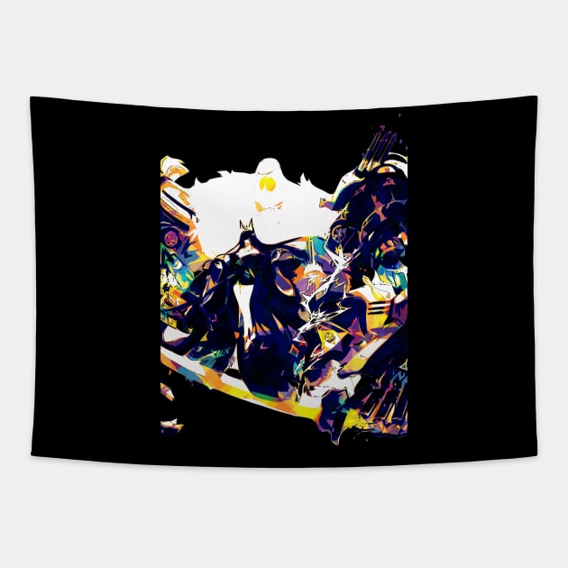 Azur Lane - Musashi Pop Art Tapestry by DIY Kulon Progo 