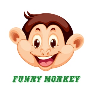 Funny monkey face T-Shirt