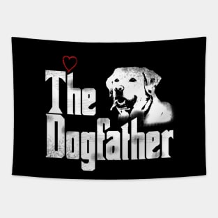 The Dogfather Labrador Dad Tapestry