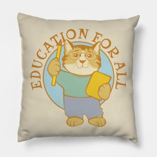 Education for All Pillow