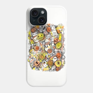 Pencil People Phone Case