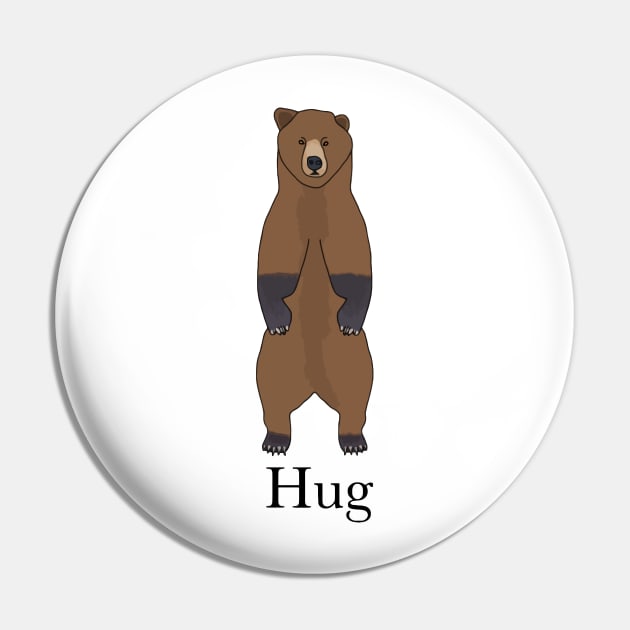 BEAR HUG Pin by Bayzer