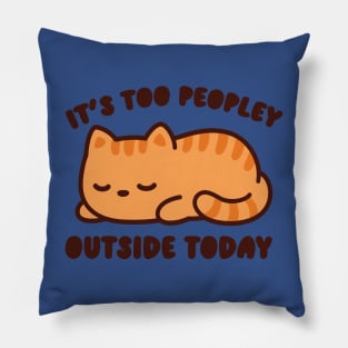 TOO PEOPLEY CAT 1 Pillow