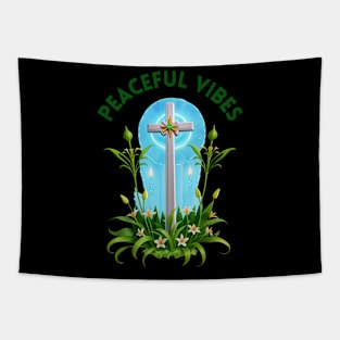 Peaceful vibes / Christian Gift Tapestry