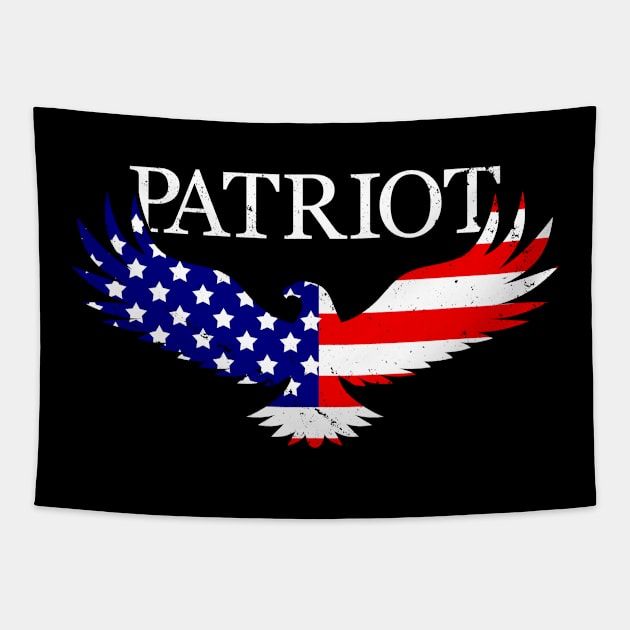 Patriot Proud Patriotic American Tapestry by Originals By Boggs