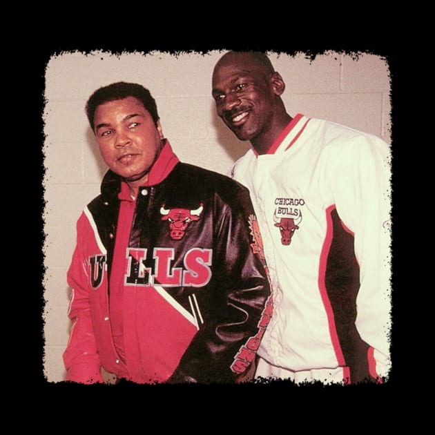 Muhammad Ali & Michael Jordan - Vintage by GoodMan999