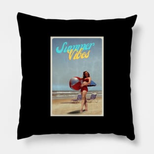 Summer vibes Pillow