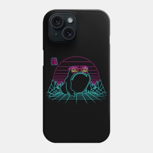 Unimpressed Neon Frog Phone Case