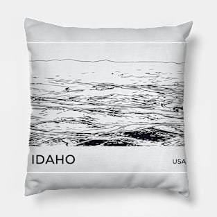 Idaho USA Pillow