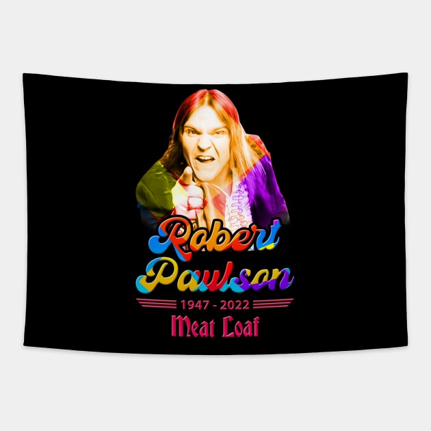 Meatloaf 1947-2022 BAT OUT OF HELL Tapestry by CLOSE THE DOOR PODCAST