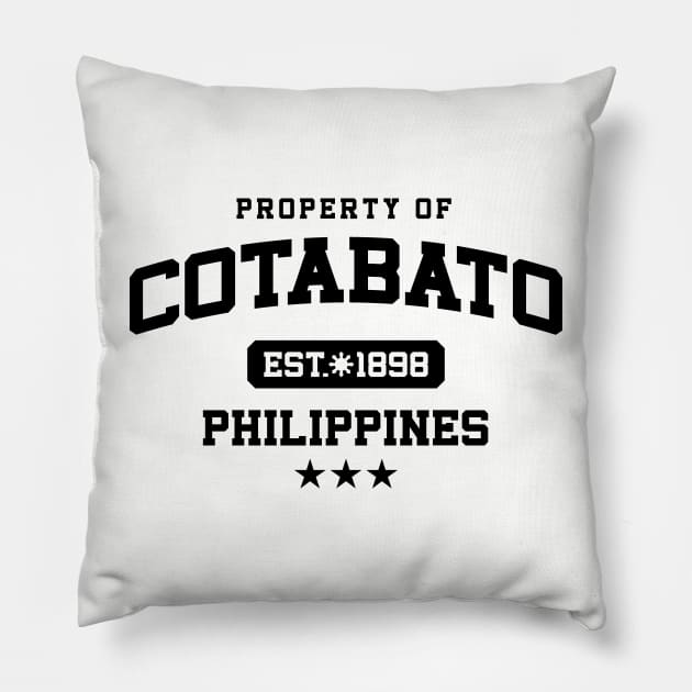 Cotabato - Property of the Philippines Shirt Pillow by pinoytee