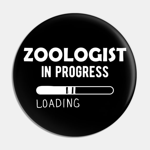 Zoology student - Zoologist in progress loading Pin by KC Happy Shop