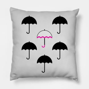 Umbrellas #2 Pillow