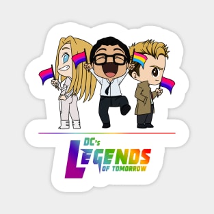 Bisexual+Pan Legends - Pride 2021 v2 Magnet