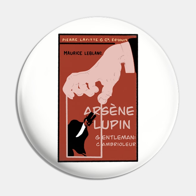 Arsene Lupin Maurice Leblanc Pin by Lazarakos