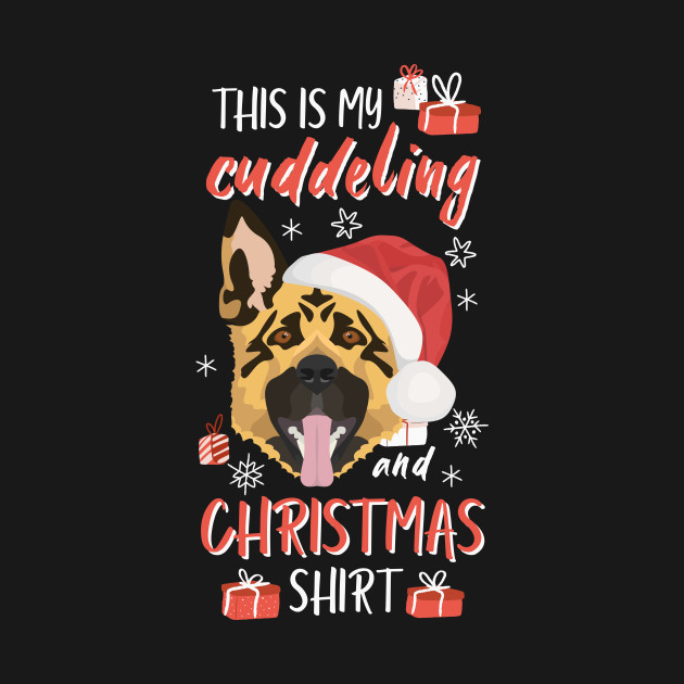 Disover German Shepherd Christmas - German Shepherd - T-Shirt