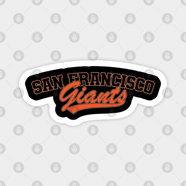 San Francisco Giants Magnet by Nagorniak