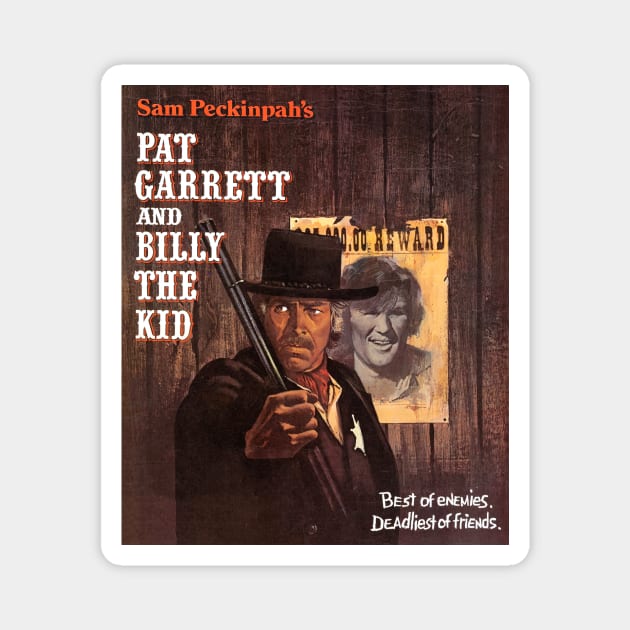 Pat Garrett And Billy The Kid Magnet by Scum & Villainy