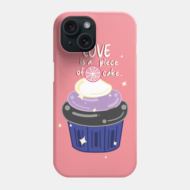 Love Cupcakes: Genderfluid Phone Case by HoneyLiss