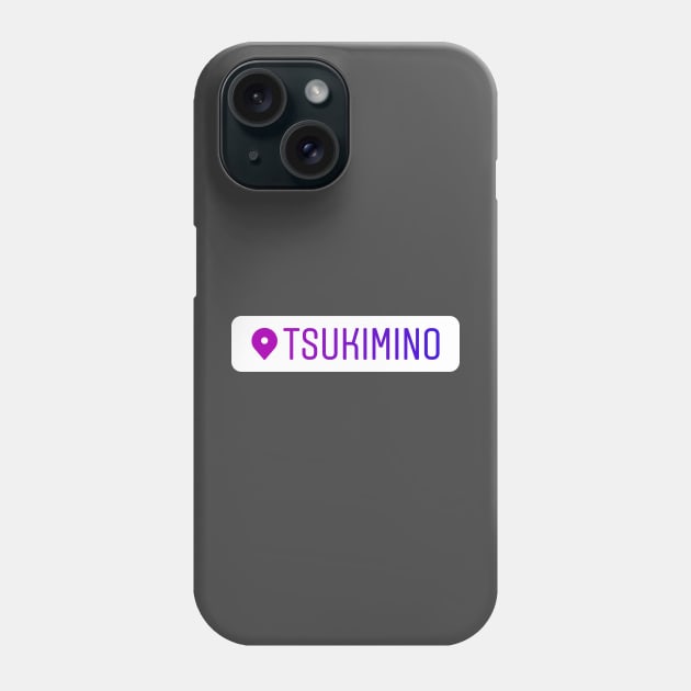 Tsukimino Instagram Location Tag Phone Case by RenataCacaoPhotography
