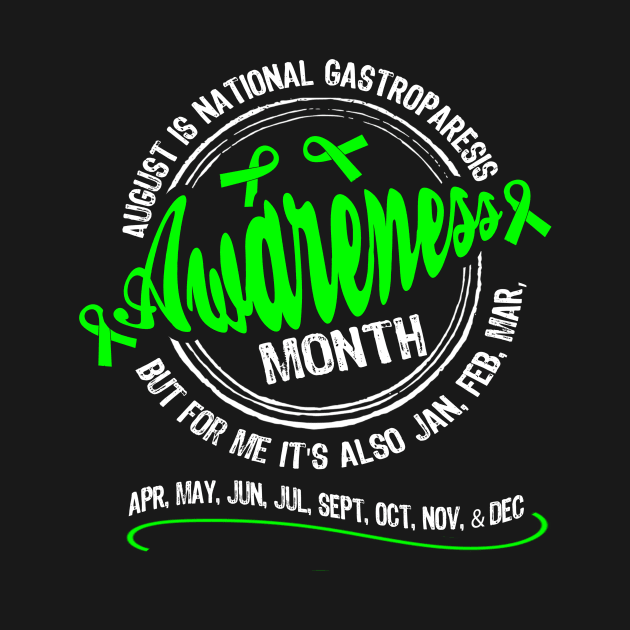 August Is Gastroparesis Month But Every Day For Me by Crimsonwolf28