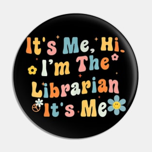 Back to School Hi The Librarian Summer Reading Pin