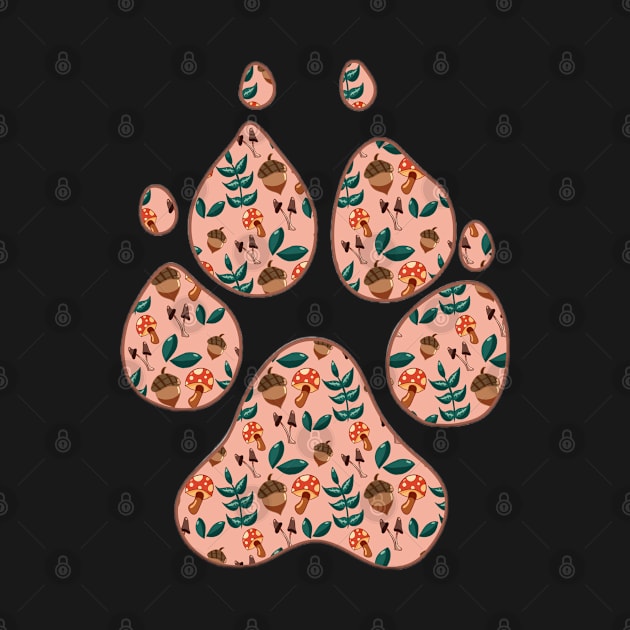 Cottage Core Paw Print by Flicker Portraits