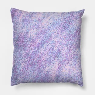 Light Purple Glitter Abstract Pattern Pillow