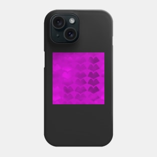 Jewel Ginkgo Single Hue Array Magenta 5748 Phone Case