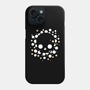 Dotted Skull Phone Case