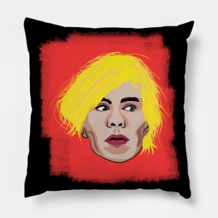 Andy Warhol Portrait Pillow