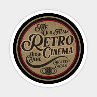 Retro Cinema Session Magnet