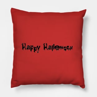 Happy Halloween T-shirt Pillow