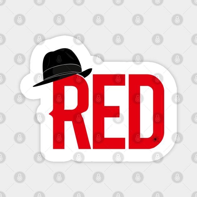 'Red' Reddington Magnet by colouredwolfe11