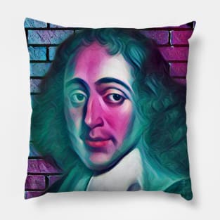 Baruch Spinoza Portrait | Baruch Spinoza Artwork 4 Pillow