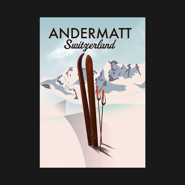 Andermatt Switzerland ski by rubenolsem