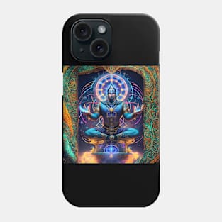 Mystical Buddah in an Ancient Portal - Ai Art Phone Case