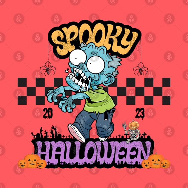 Zombie Spooky Halloween by KODV.DESIGNS 