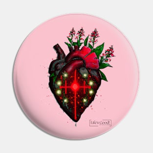 heart punk Pin