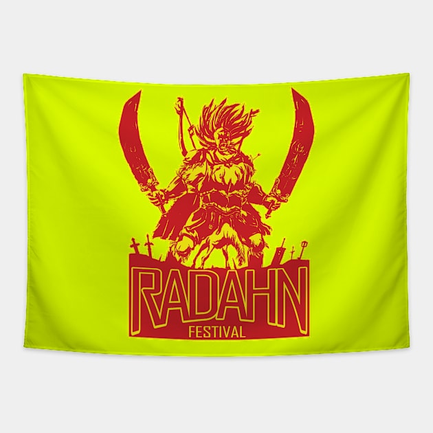 Festival Radahn Tapestry by Flossy