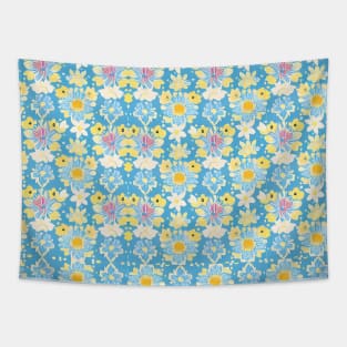 Summer sunflower Tapestry