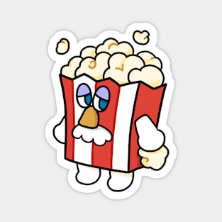 Popcorn Grandpa Magnet