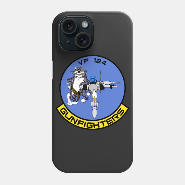 F-14 Tomcat Gunfighters VF-124 - Clean Style Phone Case by TomcatGypsy